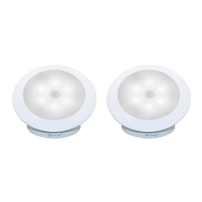 360 ° Döner Manyetik Hareket Sensörü Gece Işığı USB Şarj Edilebilir Akülü ile