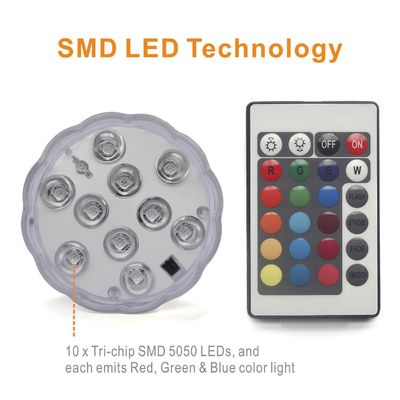 Düğün / Parti Dekorasyonunda Suya Dayanan Vazo bazlı Pil Gece Işığı